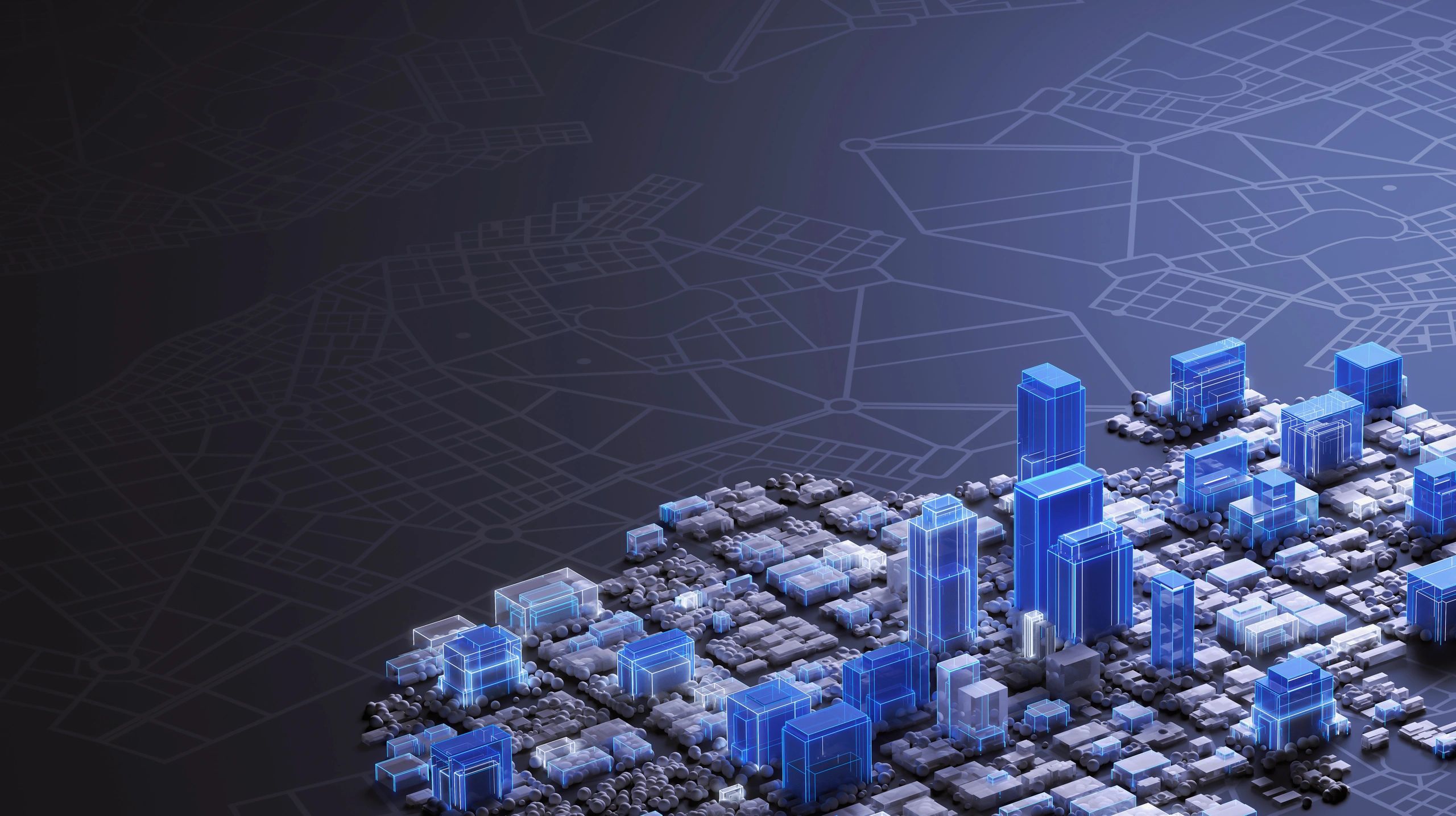 Abstract data infrastructure visualization